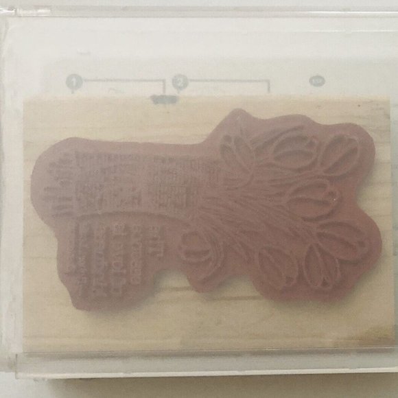 Stampin Up LOVE IS KINDNESS Stamp Tulip Bouquet Flowers Sentiment Easter - Picture 2 of 4